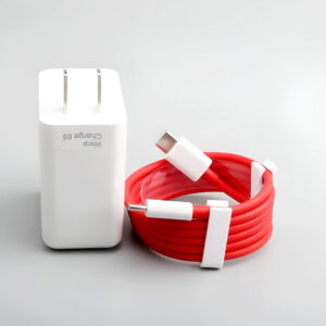 OnePlus 65W Warp Charge Power Adapter with Type-C to Type-C Fast Charging Cable (with box)
